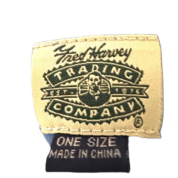 Fred Harvey Grand Canyon Light Denim Blue Embroidered Cap. Adjustable. - Picture 4 of 4